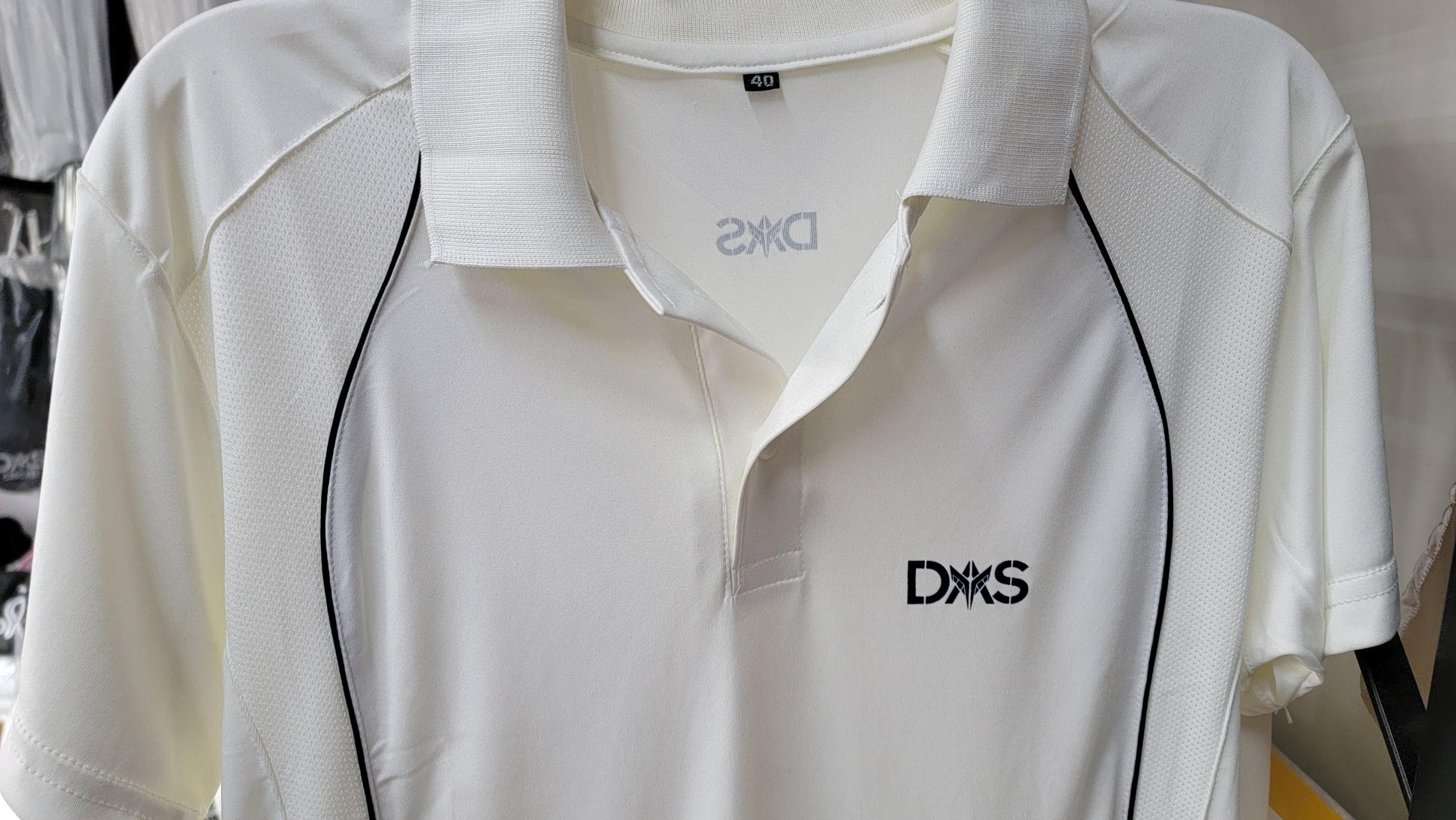 cricket half sleeves, cricket short sleeves, Cricket shirt, white